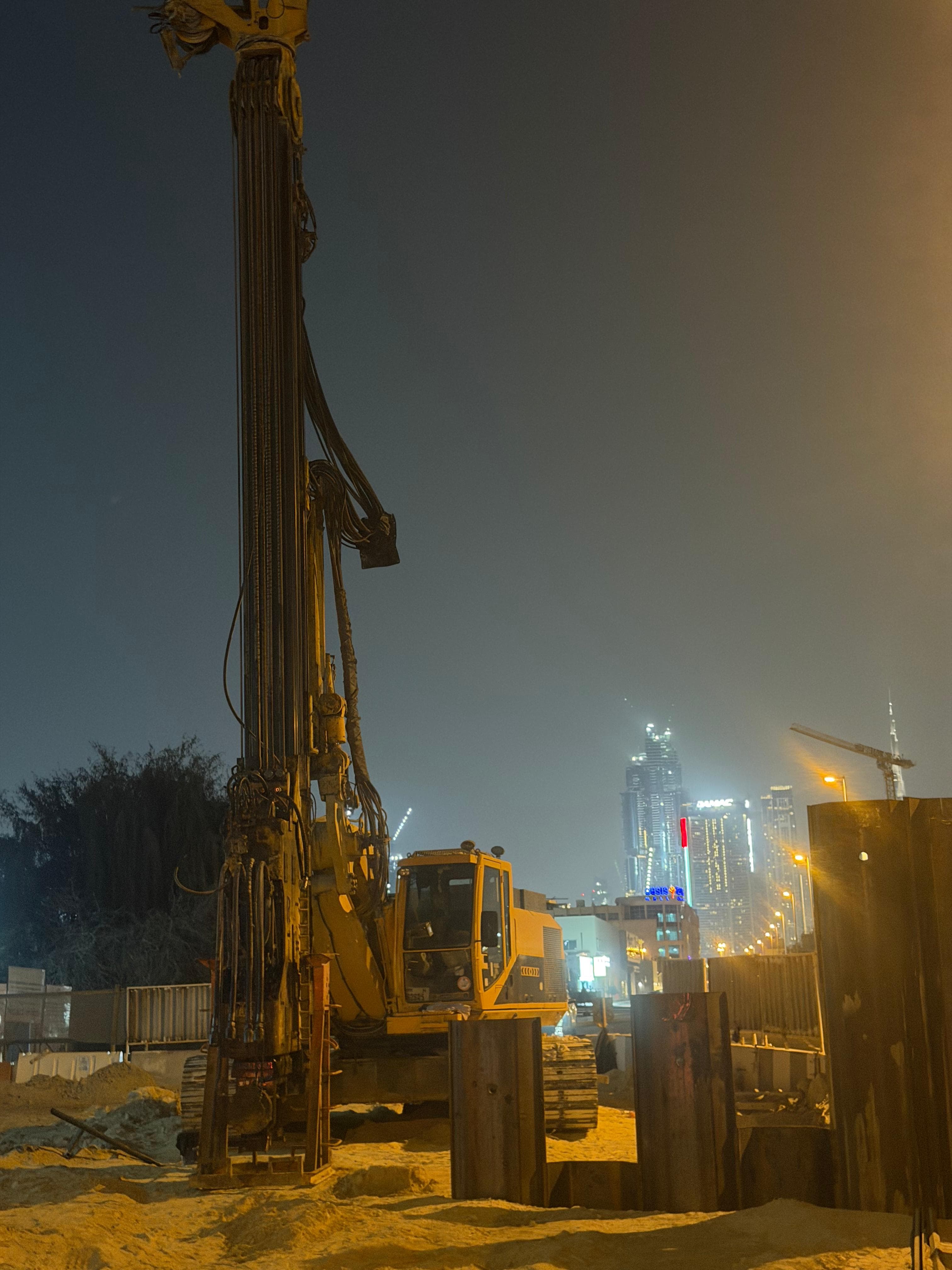 ABI Sheet Pile Machine